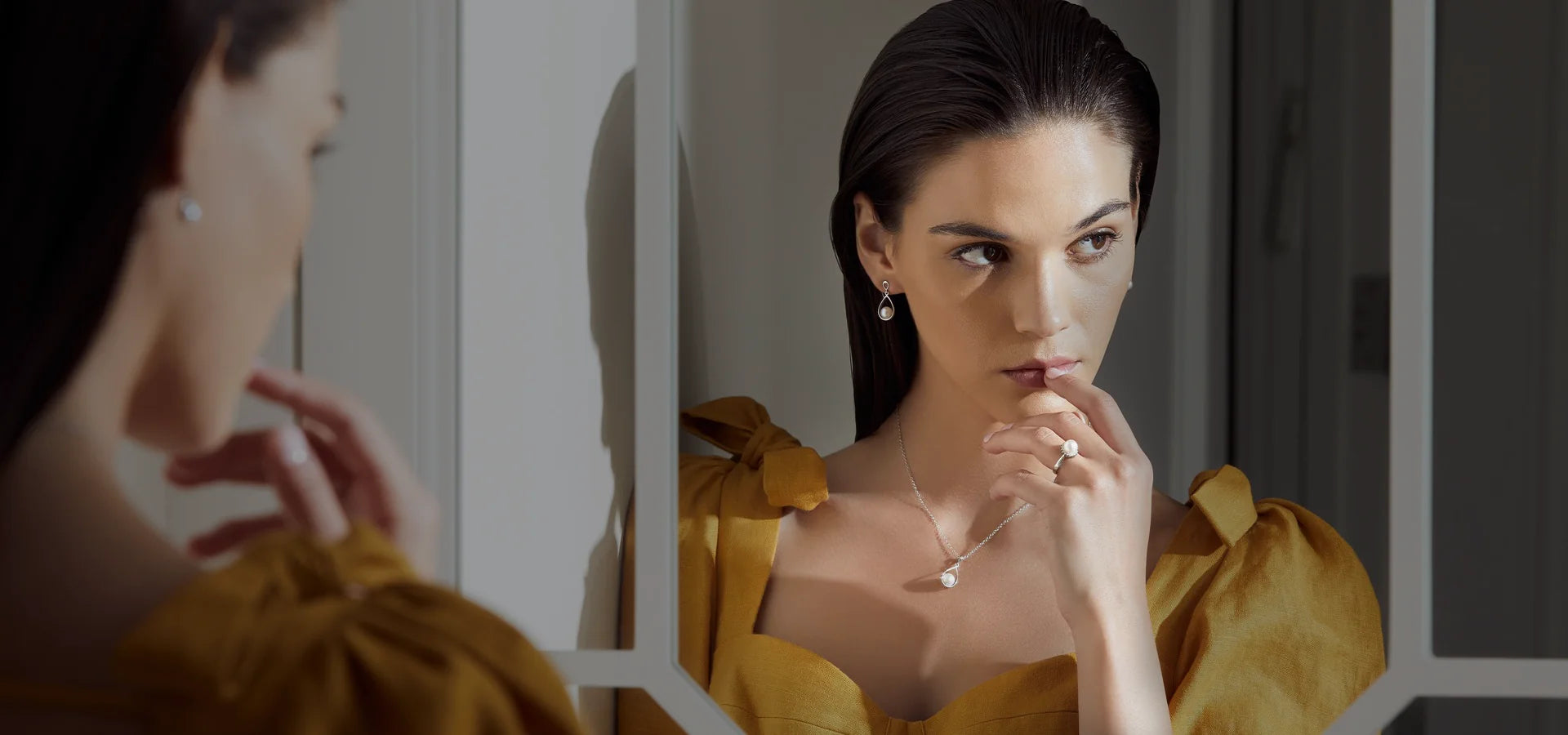 Step into Preala's exquisite collection: Pearl Rings