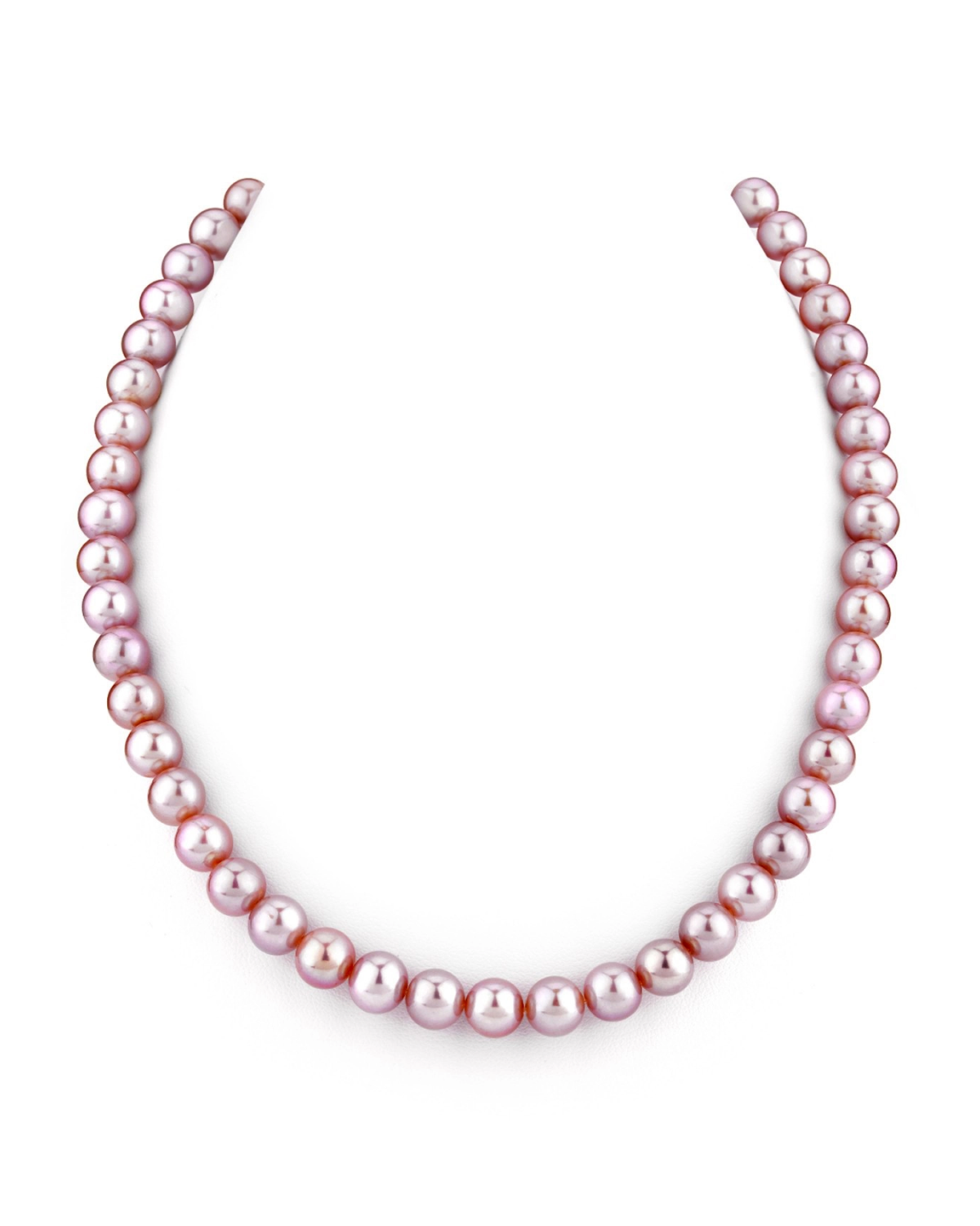 7.0-7.5mm White Freshwater Pearl Double Strand Necklace