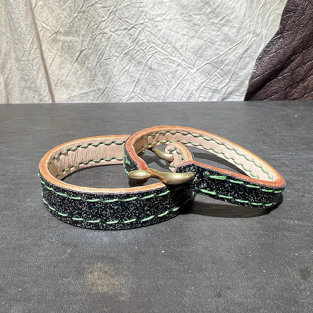 Hand Made Star Night Color Sand Snake Skin Bracelet