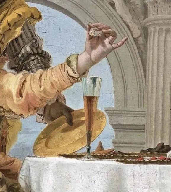 The famous work about pearls - "Cleopatra's Banquet"