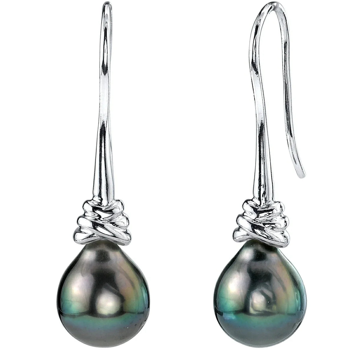 Tahitian South Sea Drop Pearl Denise Earrings