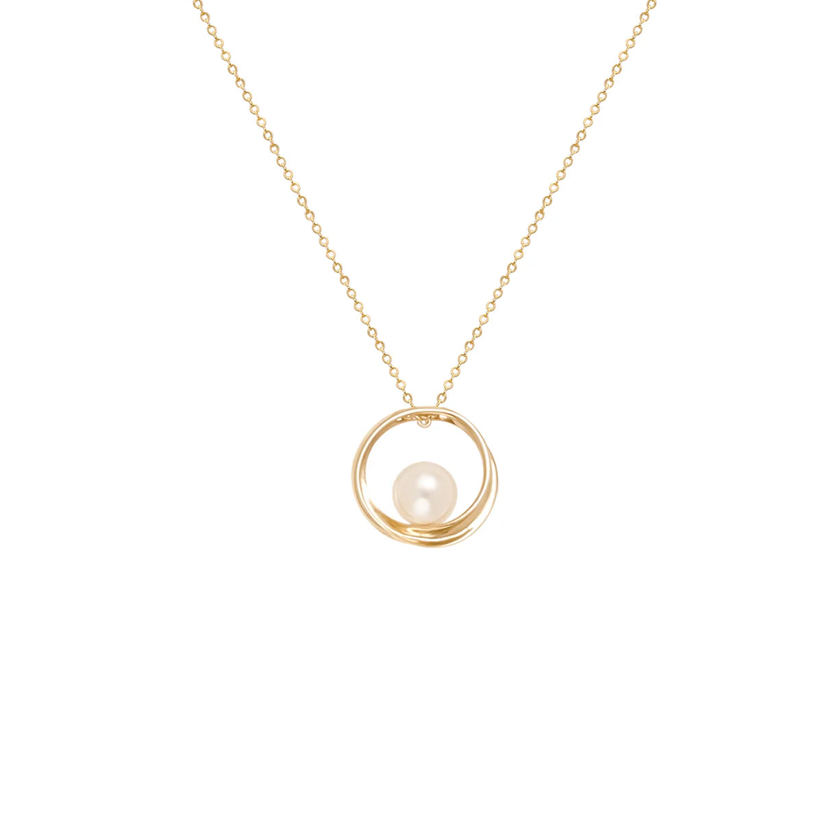 7.5-8mm Akoya Pearl Sky Halo Pendant