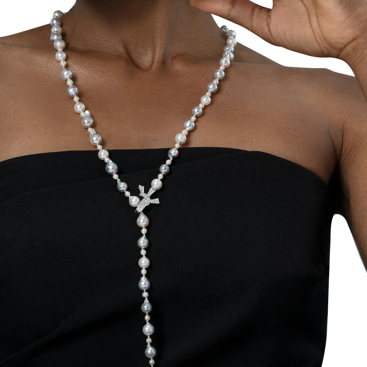 5-9mm Keshi Akoya Pearl Necklace