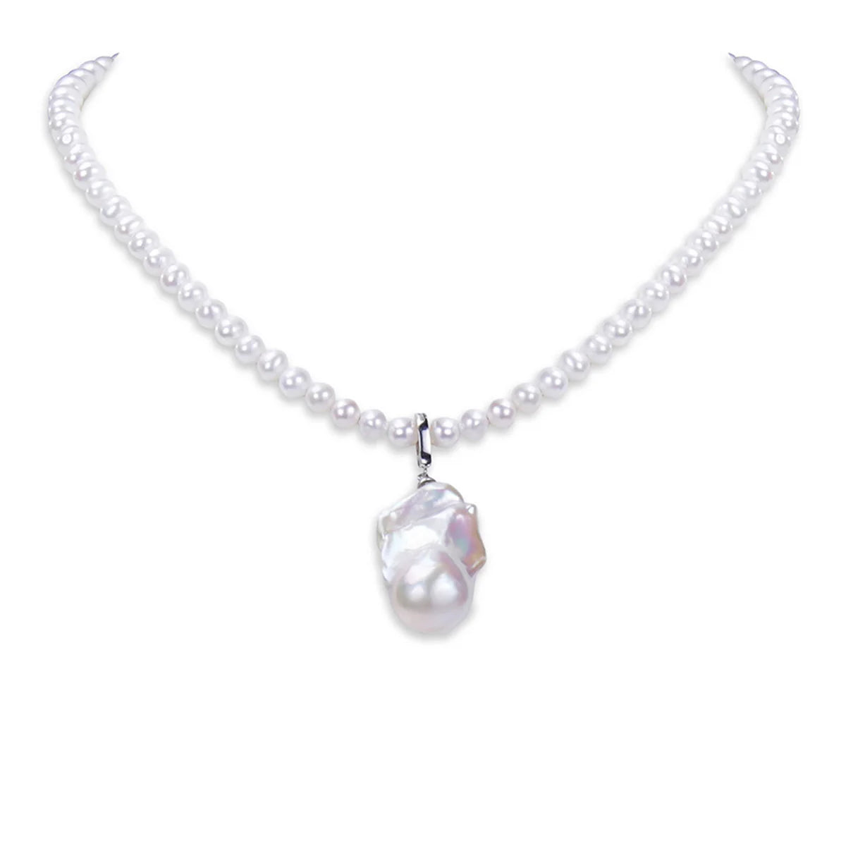 13-14mm Baroque Freshwater Pearl Radiance Pendant