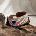 “Star Pattern” Hand Made Genuine Leather Bracelet