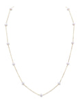 White Freshwater Pearl Tincup Molly Necklace